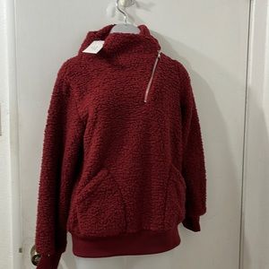 La Ros new with tags burgundy with pocket NEW BNWT